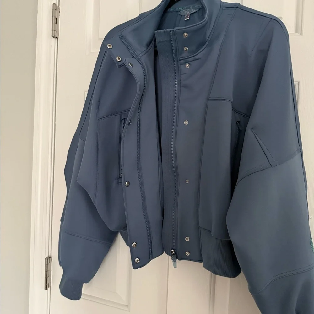 FP Movement by Free People Blue Bomber Jacket - Picture 13 of 13